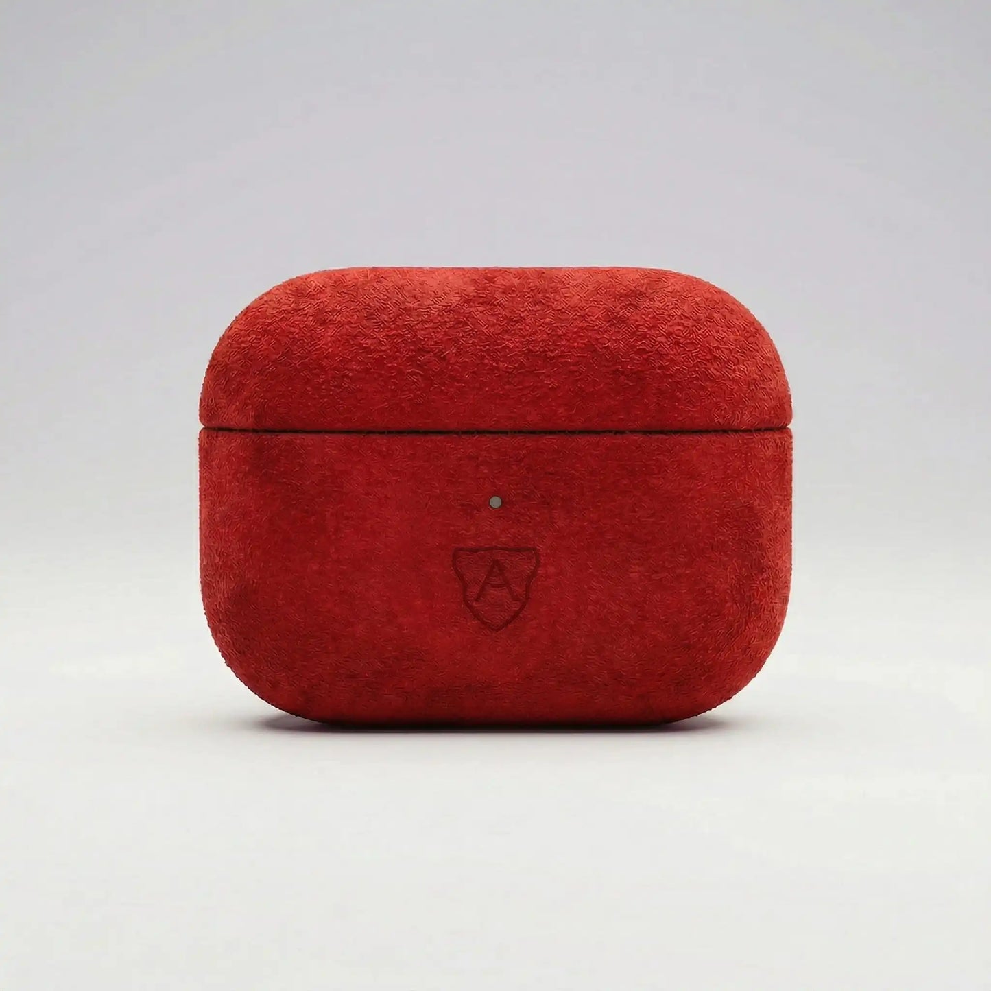 Airpods Case - Alcantara Case - Red - Asalusweden